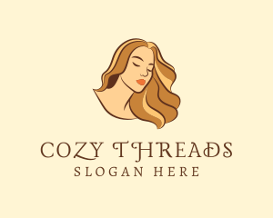 Woman Hair Salon logo design