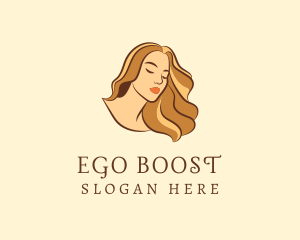 Woman Hair Salon logo design