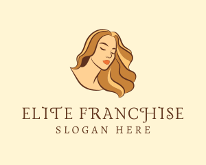 Woman Hair Salon logo design