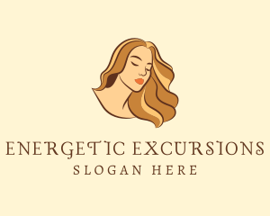 Woman Hair Salon logo design