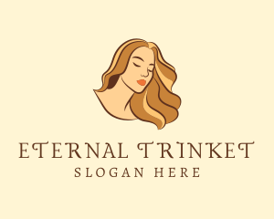 Woman Hair Salon logo design