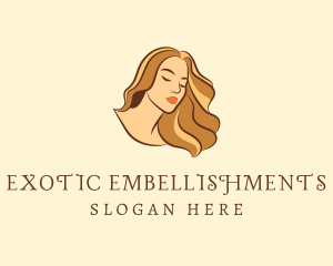 Woman Hair Salon logo design