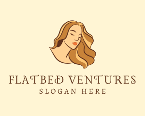 Woman Hair Salon logo design