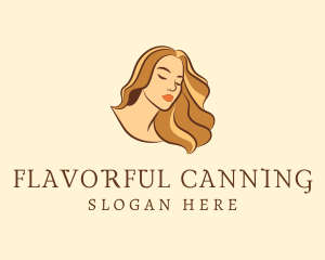 Woman Hair Salon logo design