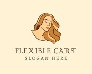 Woman Hair Salon logo design