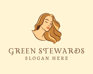 Woman Hair Salon logo design