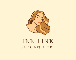 Woman Hair Salon logo design