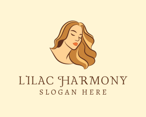 Woman Hair Salon logo design