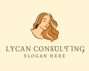 Woman Hair Salon logo design