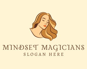 Woman Hair Salon logo design