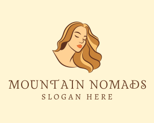 Woman Hair Salon logo design