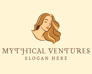 Woman Hair Salon logo design