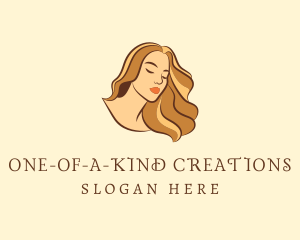 Woman Hair Salon logo design