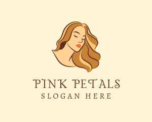 Woman Hair Salon logo design