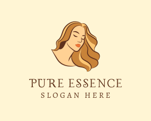 Woman Hair Salon logo design