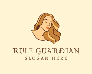 Woman Hair Salon logo design