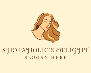 Woman Hair Salon logo design