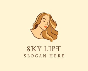 Woman Hair Salon logo design