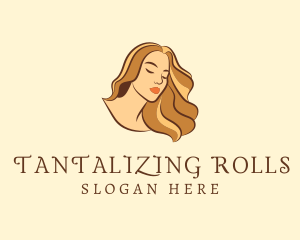 Woman Hair Salon logo design