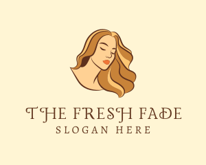 Woman Hair Salon logo design