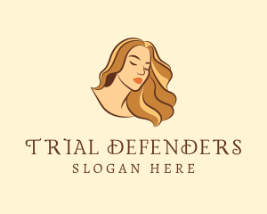 Woman Hair Salon logo design