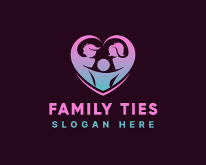 Family Heart People logo design