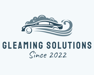Shining Car Wash Cleaning  logo design