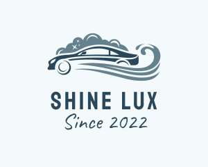 Shining Car Wash Cleaning  logo design