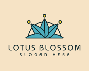 Wellness Lotus Leaf logo
