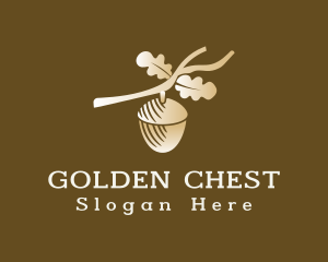 Golden Acorn Branch logo design