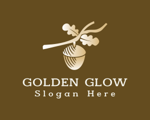Golden Acorn Branch logo design
