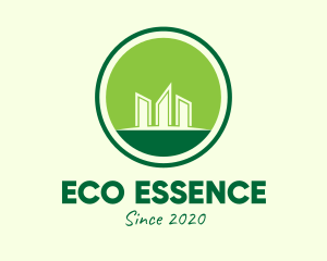 Green Eco Condominium logo design