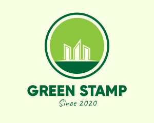 Green Eco Condominium logo design