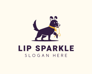 Puppy Dog Leash Logo