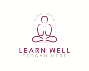 Ritual Yoga Wellness logo design