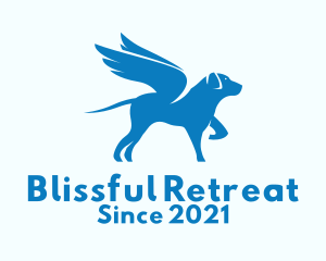 Blue Winged Dog  logo