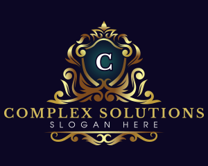 Premium Luxury Crown logo design