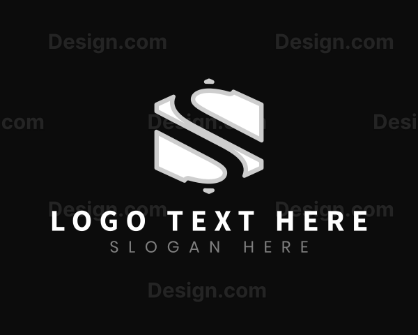 Business Company Modern Letter S Logo