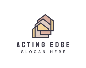  House Apartment Realty logo design