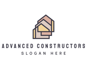  House Apartment Realty logo design