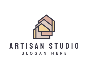  House Apartment Realty logo design