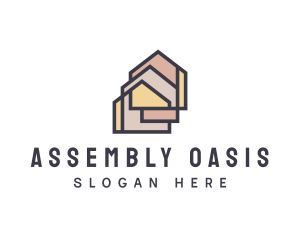  House Apartment Realty logo design