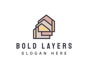  House Apartment Realty logo design