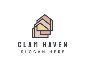  House Apartment Realty logo design