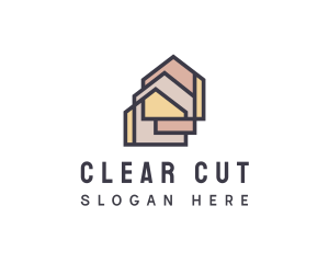  House Apartment Realty logo design