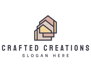  House Apartment Realty logo design