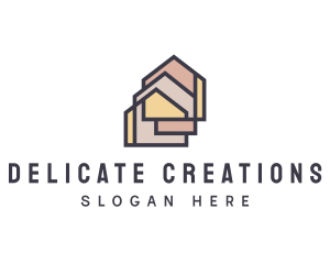  House Apartment Realty logo design