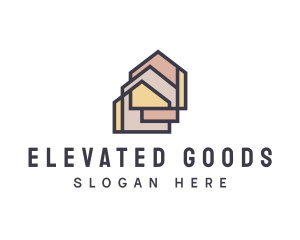  House Apartment Realty logo design