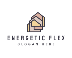  House Apartment Realty logo design