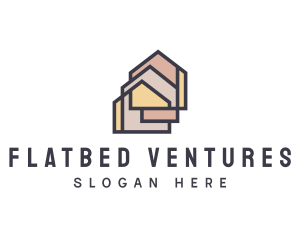  House Apartment Realty logo design